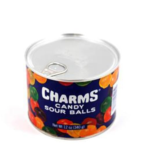 Amazon.com : Charms Sour Balls, 12oz Resealable Can (Pack of 1